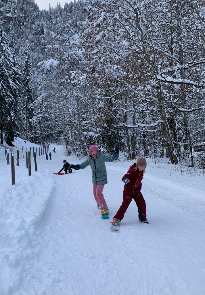 Spaß im Schnee in der GTS