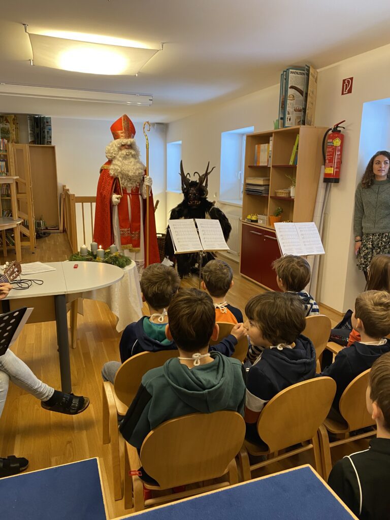 Besuch vom Nikolaus und Krampus